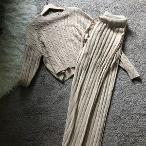 Sweater lounge set